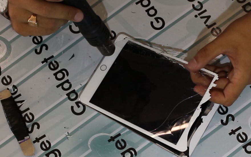 замена разбитого экрана iPad Mini 3 в Минске