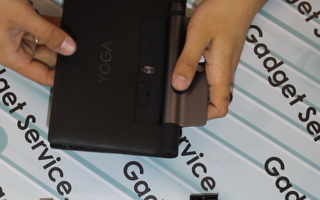снимаем крышку Lenovo Yoga Tab 3-850M